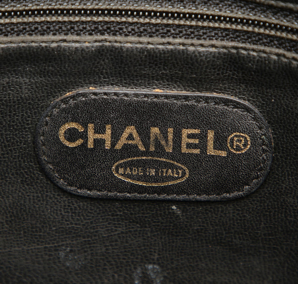 シャネル ココマーク ブラック キャビアスキン チェーン ショルダーバッグ レディース CHANEL 中古