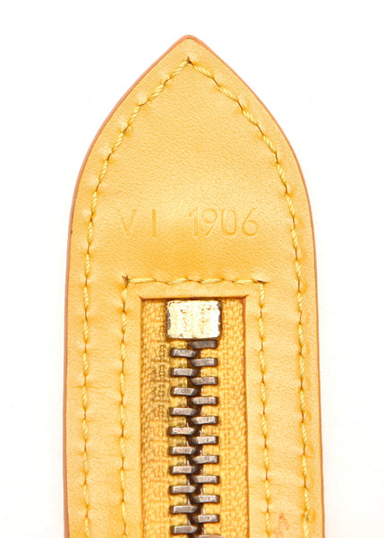 ルイ ヴィトン エピ サンジャック M52279 イエロー 黄 レザー ハンドバッグ レディース LOUIS VUITTON 中古