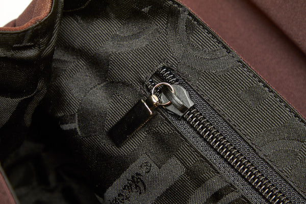 サルヴァトーレフェラガモ ヴァラ AU-21 8804 ブラウン ナイロン 肩掛け ショルダーバッグ レディース Salvatore Ferragamo 中古