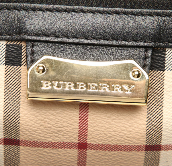 バーバリー ノバチェック ベージュ PVC レザー ボストンバッグ ショルダーバッグ 2WAY レディース BURBERRY 中古