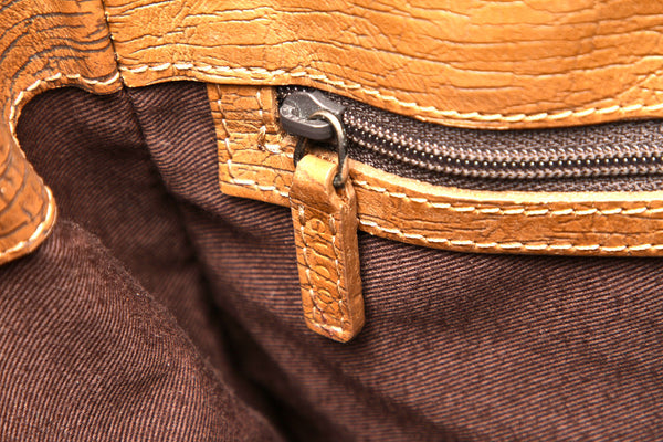 グッチ GGキャンバス ウッド 112530 ブラウン キャンバス レザー トートバッグ レディース GUCCI 中古