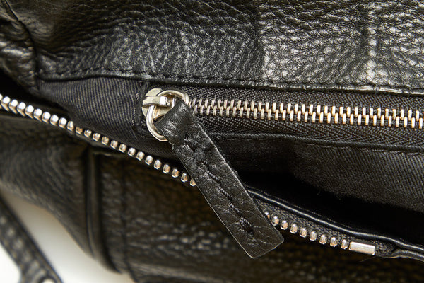 クロエ パティントン ブラック レザー ショルダーバッグ レディース Chloe 中古