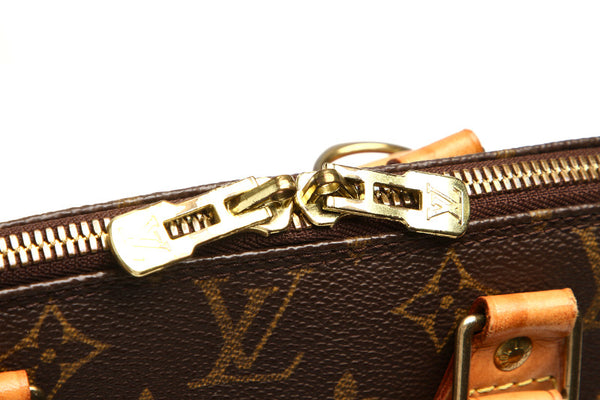 ルイ ヴィトン モノグラム アルマ Ｍ５１１３０ ブラウン PVC レザー ハンドバッグ レディース LOUIS VUITTON 【中古】