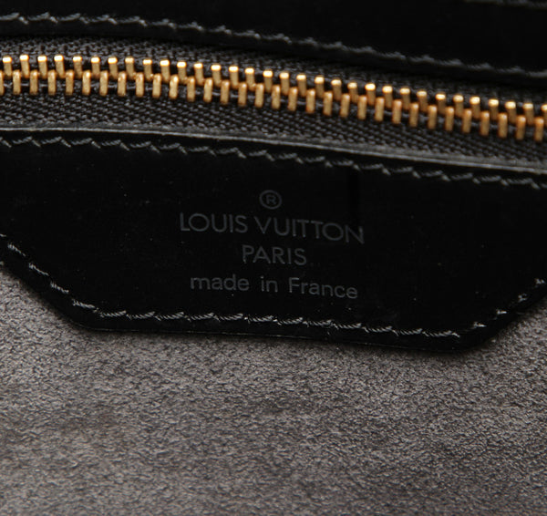 ルイ ヴィトン エピ ソルボンヌ M54512 ブラック レザー ビジネスバッグ メンズ LOUIS VUITTON 中古