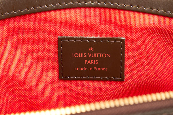 ルイ ヴィトン ダミエ ヴェローナPM N41117 ブラウン PVC レザー ショルダーバッグ レディース LOUIS VUITTON 中古