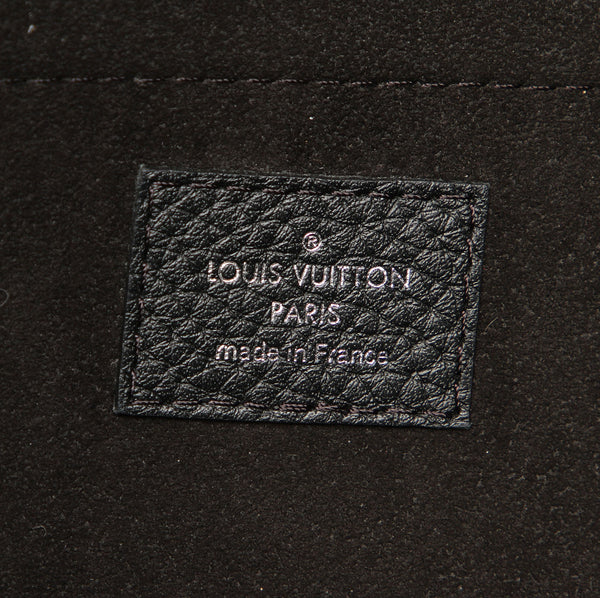 ルイ ヴィトン トリヨン ポシェット ジュール GM NM M67768 ブラック レザー クラッチバッグ メンズ LOUIS VUITTON 【中古】