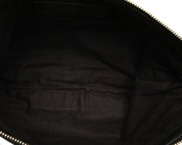 バレンシアガ 273022 ブラック レザー クラッチバッグ ユニセックス BALENCIAGA 中古