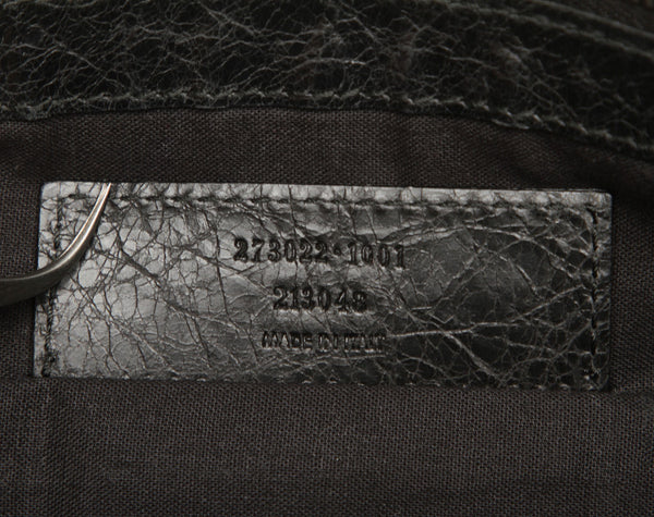 バレンシアガ 273022 ブラック レザー クラッチバッグ ユニセックス BALENCIAGA 中古
