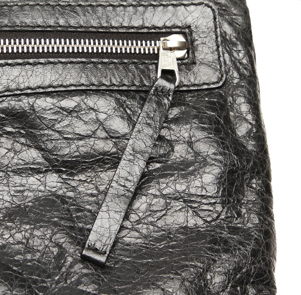 バレンシアガ 273022 ブラック レザー クラッチバッグ ユニセックス BALENCIAGA 中古