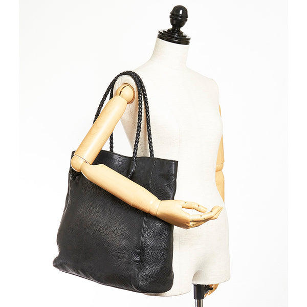 グッチ トートバッグ 267903 ブラック レザー レディース GUCCI 【中古】