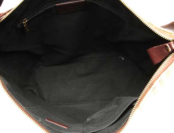 バーバリー ノバチェック ベージュ PVC レザー 肩掛け ショルダーバッグ レディース BURBERRY 中古