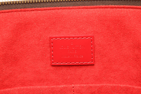 ルイ ヴィトン ダミエ カサイ N41548 ブラウン PVC レザー トートバッグ レディース LOUIS VUITTON 中古