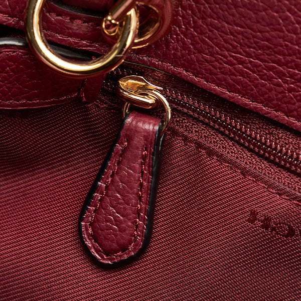 コーチ ハンドバッグ ショルダーバッグ 2WAY  ワインレッド レザー レディース COACH 【中古】