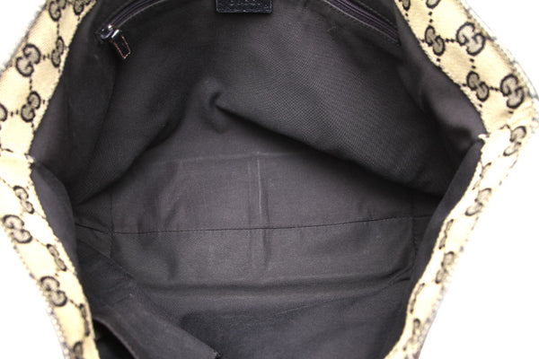 グッチ アビー 130739 ネイビー レザー トートバッグ レディース GUCCI 中古