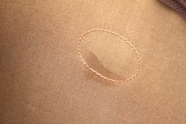 グッチ GGプラス ブラウン PVC レザー ポーチ ユニセックス GUCCI 中古