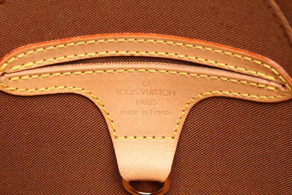 ルイ ヴィトン モノグラム エリプスPM M51127 ブラウン PVC レザー ハンドバッグ レディース LOUIS VUITTON 中古