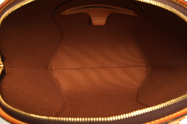 ルイ ヴィトン モノグラム エリプスPM M51127 ブラウン PVC レザー ハンドバッグ レディース LOUIS VUITTON 中古