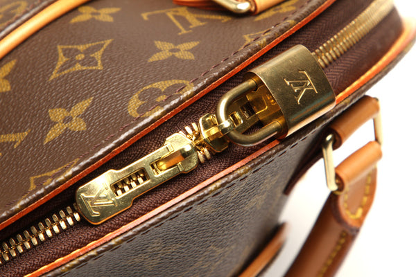 ルイ ヴィトン モノグラム エリプスPM M51127 ブラウン PVC レザー ハンドバッグ レディース LOUIS VUITTON 中古