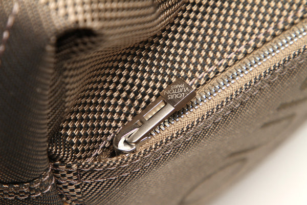 ルイ ヴィトン ダミエ ジェアン シタダン M93224  カーキ キャンバス レザー 斜め掛け ショルダーバッグ ユニセックス LOUIS VUITTON SP1026刻印 中古