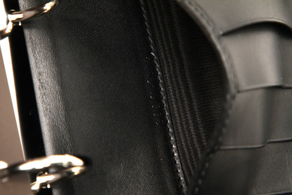 グッチ GGキャンバス 29961 ブラック キャンバス レザー 手帳カバー ユニセックス GUCCI 中古