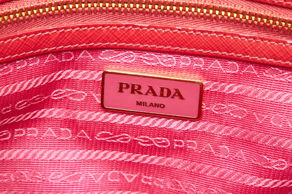プラダ BN2316 ピンク パテントレザー ハンドバッグ ショルダーバッグ 2WAY レディース PRADA 中古