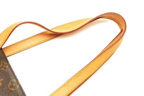 ルイ ヴィトン モノグラム カバメゾ M51151 ブラウン PVC レザー トートバッグ レディース LOUIS VUITTON 中古