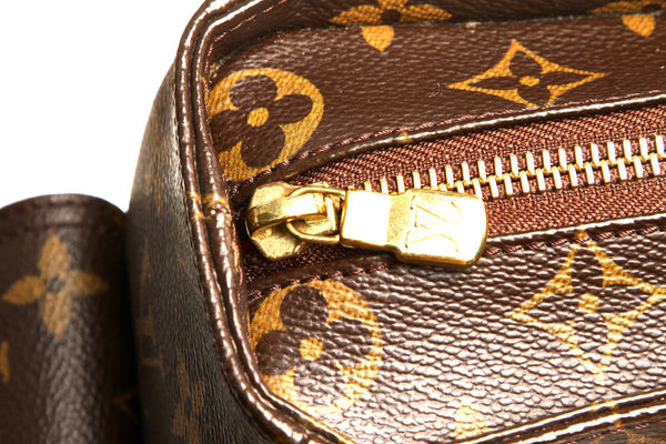 ルイ ヴィトン モノグラム ミュルティプリシテ M51162 ブラウン 茶 PVC レザー トートバッグ レディース LOUIS VUITTON 中古