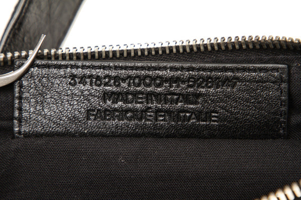 バレンシアガ ブラック 黒 レザー ウエストバッグ ユニセックス BALENCIAGA 中古