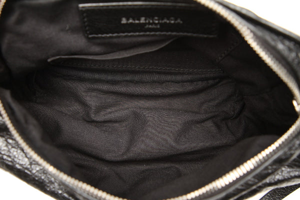 バレンシアガ ブラック 黒 レザー ウエストバッグ ユニセックス BALENCIAGA 中古
