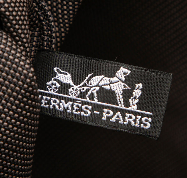 エルメス エールライン アドPM グレー キャンバス リュック・デイパック ユニセックス HERMES 中古