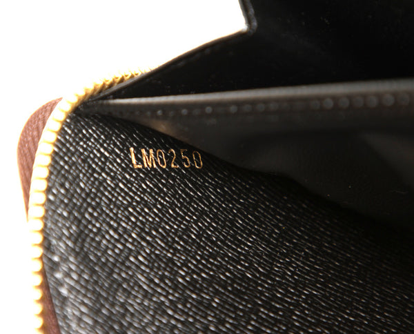 ルイ ヴィトン モノグラム ジャイアント リバース  M69353 ブラウン 茶 PVC レザー 長財布 ユニセックス LOUIS VUITTON 中古