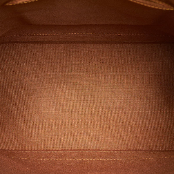 ルイ ヴィトン モノグラム アルマ M51130 ブラウン PVC レザー ハンドバッグ レディース LOUIS VUITTON 中古