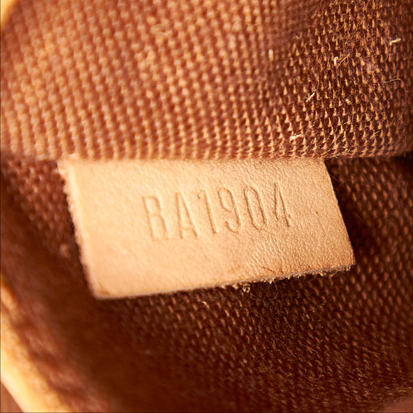 ルイ ヴィトン モノグラム アルマ M51130 ブラウン PVC レザー ハンドバッグ レディース LOUIS VUITTON 中古