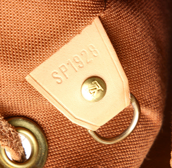 ルイ ヴィトン モノグラム モンスリMM M51136  ブラウン 茶 PVC レザー リュック・デイパック レディース LOUIS VUITTON 中古