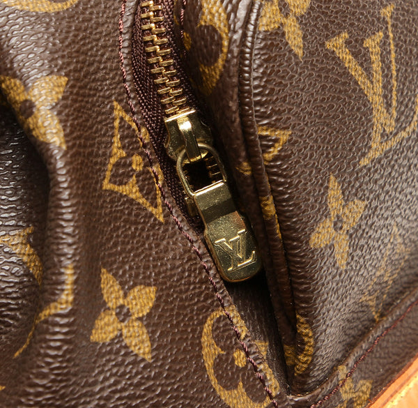 ルイ ヴィトン モノグラム モンスリMM M51136  ブラウン 茶 PVC レザー リュック・デイパック レディース LOUIS VUITTON 中古