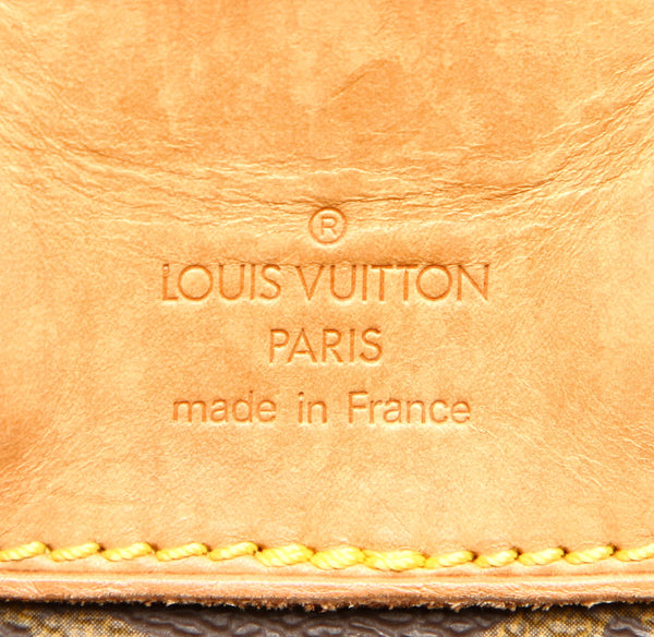 ルイ ヴィトン モノグラム モンスリMM M51136  ブラウン 茶 PVC レザー リュック・デイパック レディース LOUIS VUITTON 中古