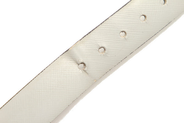 サルヴァトーレフェラガモ ガンチーニ グレー ゴールド レザー ベルト レディース Salvatore Ferragamo 中古