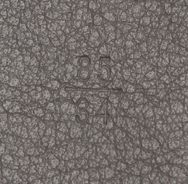 ルイ ヴィトン ダミエ アンフィニ サンチュールボストン M9788 ブラック 黒 レザー ベルト メンズ LOUIS VUITTON 中古