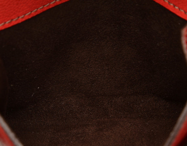 カルティエ レッド 赤 レザー コインケース レディース CARTIER 中古