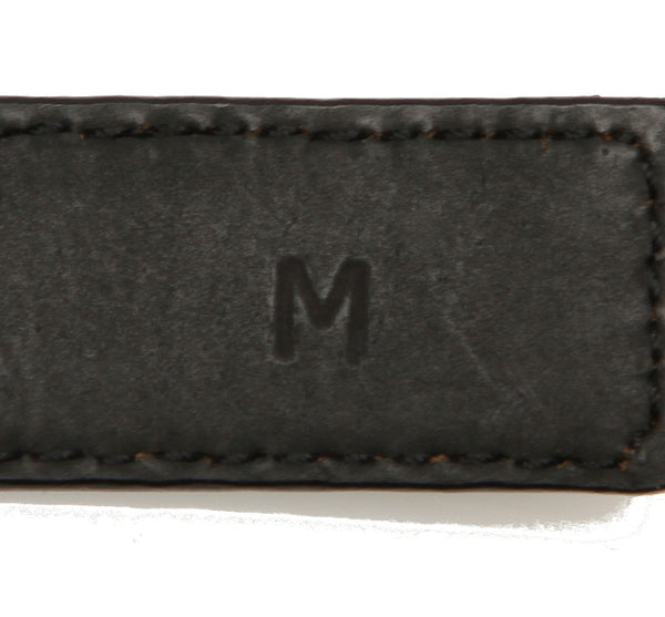 サルヴァトーレフェラガモ ブラック ゴールド レザー ベルト レディース Salvatore Ferragamo 中古