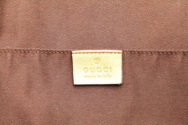 グッチ GGクリスタル 189669 ブラウン 茶 PVC トートバッグ ユニセックス GUCCI 中古