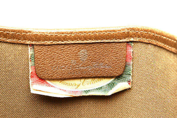 グッチ GGスプリーム シェリー 56.02.003 ブラウン 茶 PVC レザー トートバッグ ユニセックス GUCCI 中古