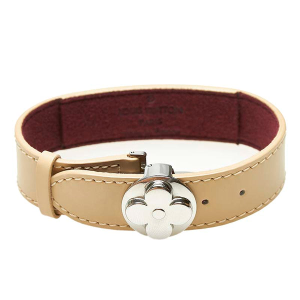 ルイ ヴィトン ベージュ 14221 ステンレス グッドラック ブレスレット レディース LOUIS VUITTON 【中古】