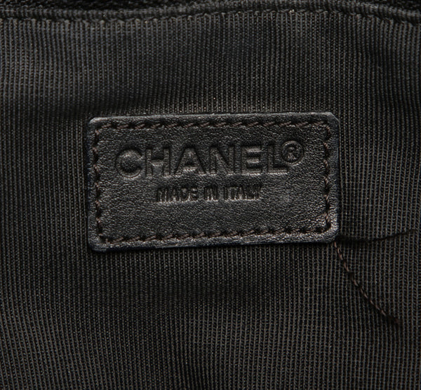 シャネル ココマーク ブラック 黒 ラムスキン ショルダーバッグ レディース CHANEL 中古