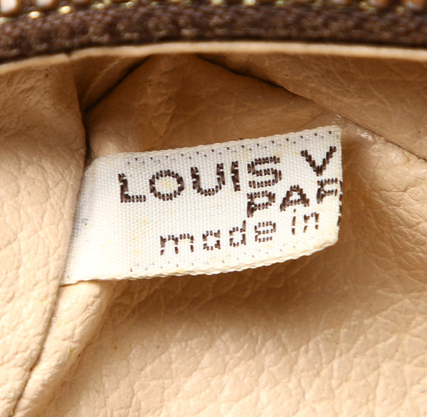 ルイ ヴィトン モノグラム トゥルース トワレット23 M47524 ブラウン PVC レザー ポーチ レディース LOUIS VUITTON 中古