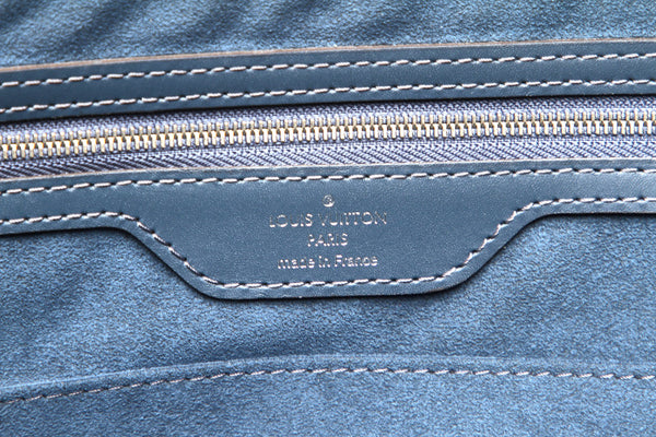 ルイ ヴィトン エピ ポシェットジュール M64153 ネイビー 紺 レザー クラッチバッグ メンズ LOUIS VUITTON 中古