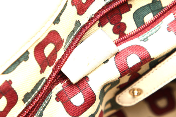 グッチ シマ 163805 アイボリー レザー トートバッグ レディース GUCCI 中古