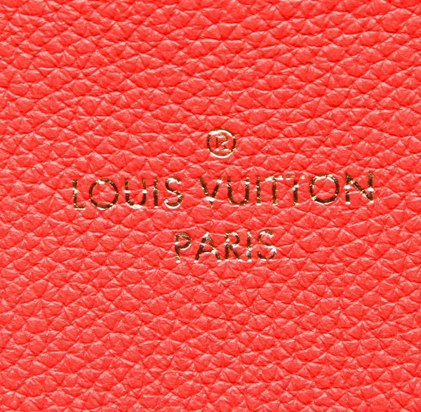 ルイ ヴィトン フォールド トート PM M45389 ブラウン レッド PVC レザー ハンドバッグ レディース LOUIS VUITTON 中古