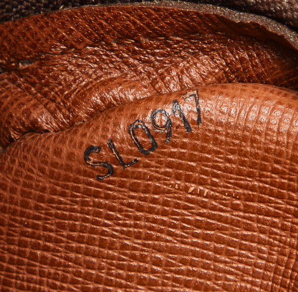 ルイ ヴィトン モノグラム マルリー・ドラゴンヌ PM  M51827 ブラウン PVC レザー セカンドバッグ メンズ LOUIS VUITTON 中古