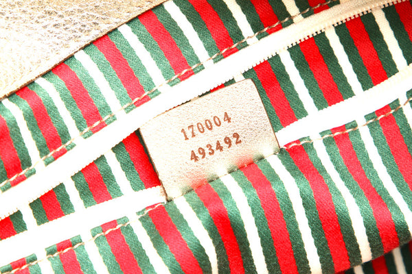 グッチ GGキャンバス アビー 170004 ベージュ ゴールド キャンバス レザー トートバッグ レディース GUCCI 中古